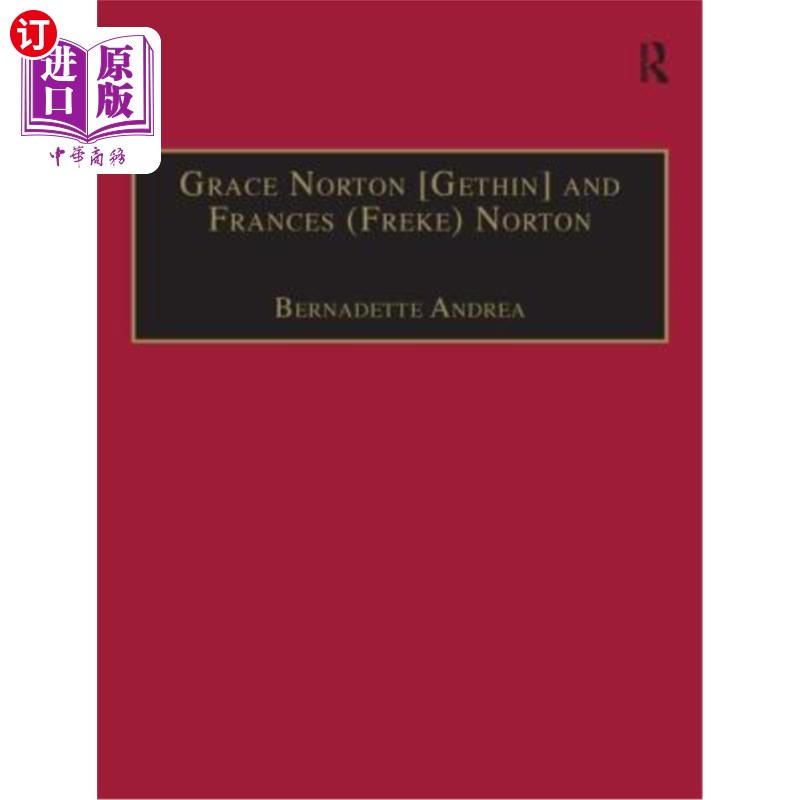 海外直订Grace Norton[Gethin] and Frances(Freke) Norton: Printed Writings 1641-1700: Se格蕾丝·诺顿[格辛]和弗朗西-封面