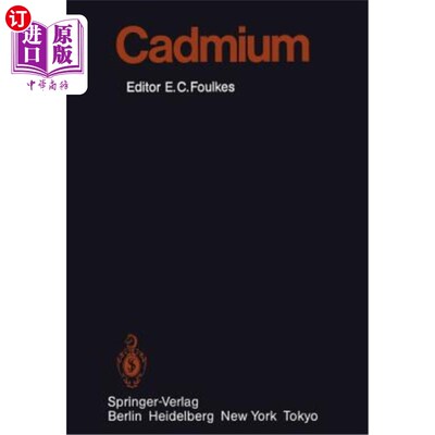 海外直订医药图书Cadmium 镉