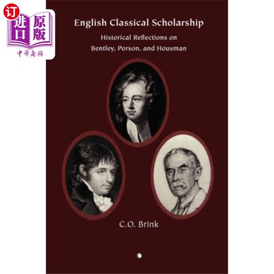 海外直订English Classical Scholarship 英国古典奖学金