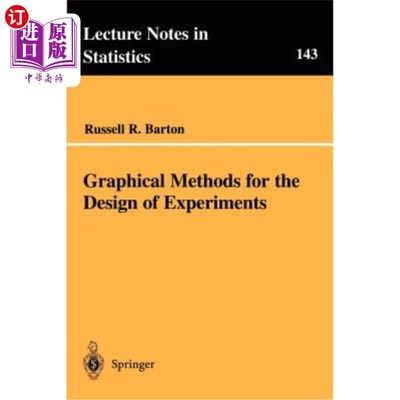 海外直订Graphical Methods for the Design of Experiments 实验设计的图解法