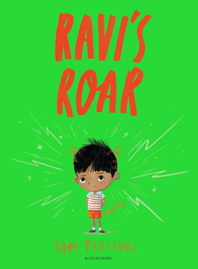 现货 拿韦的怒吼 英文原版 Ravi's Roar 儿童情绪管理绘本 情感宣泄表达【中商原版】
