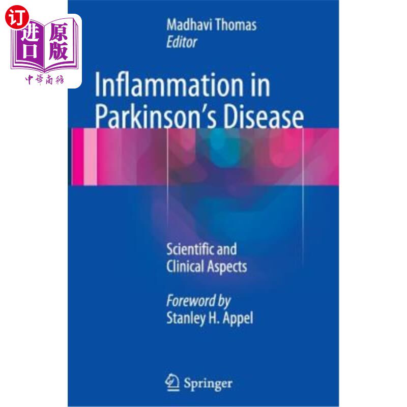 海外直订医药图书Inflammation in Parkinson's Disease: Scientific and Clinical Aspects 帕金森病的炎症：科学和临床方面