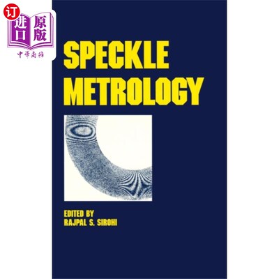 海外直订Speckle Metrology 散斑计量学