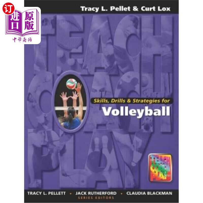 海外直订Skills, Drills & Strategies for Volleyball 排球技术、练习和策略