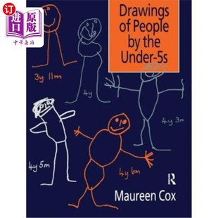 海外直订Drawings of People by the Under-5s 5岁以下儿童的人物素描