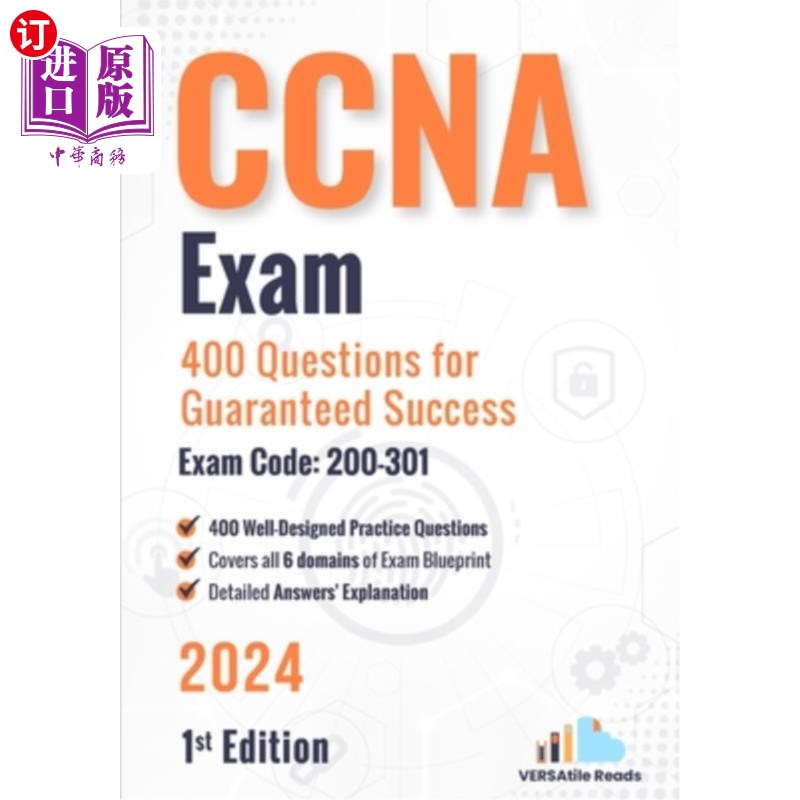 海外直订CCNA Exam 400 Questions for Guaranteed Success Exam Code: 200-301: 1st Edition - CCNA考试400题