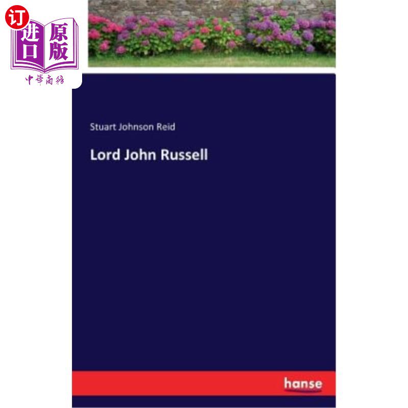 海外直订lord john russell 祖父约翰·罗素勋爵