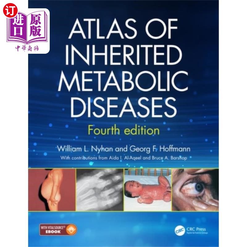 海外直订医药图书Atlas of Inherited Metabolic Diseases 遗传代谢性疾病图谱
