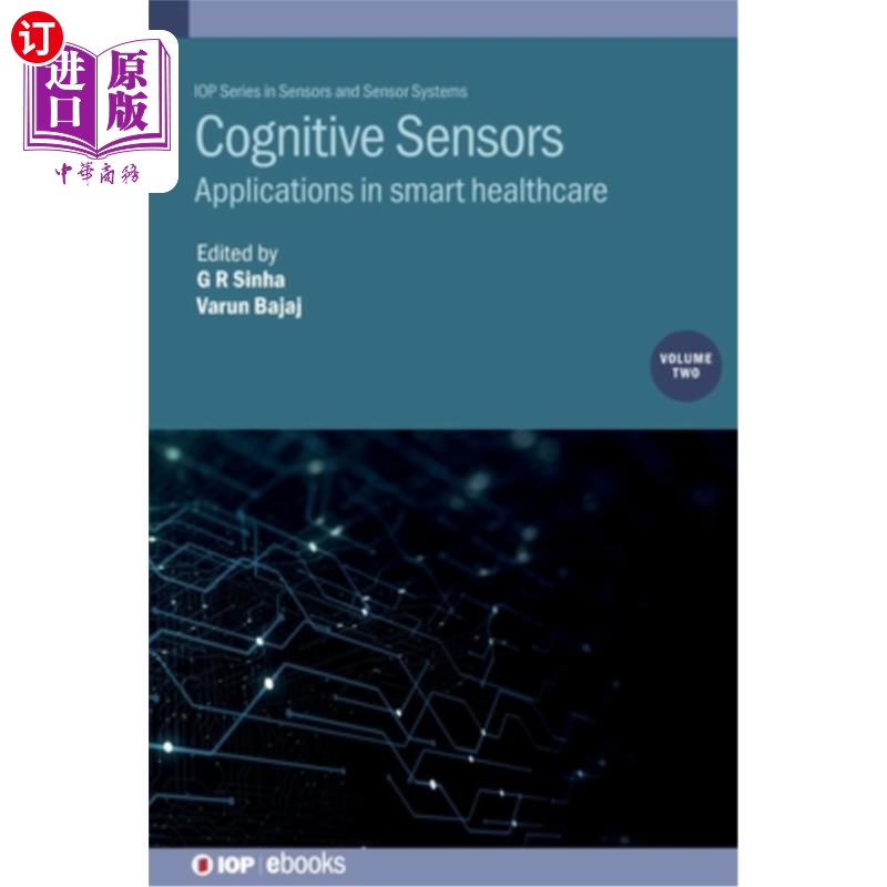 海外直订Cognitive Sensors, Volume 2 认知传感器，第二卷