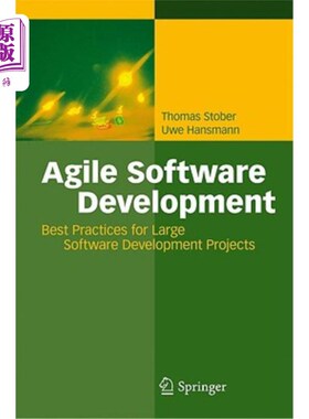 海外直订Agile Software Development: Best Practices for Large Software Development Projec 敏捷软件开发:大型软件开发
