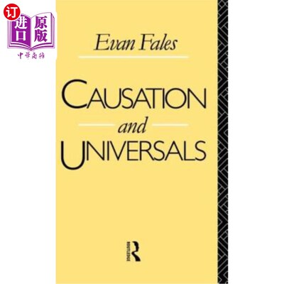 海外直订Causation and Universals 因果和共性
