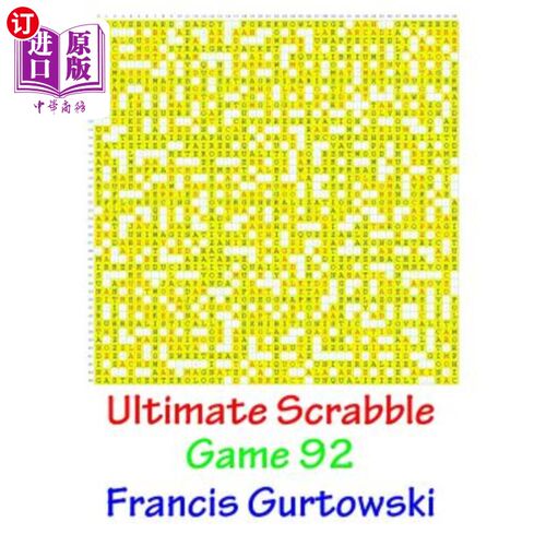 海外直订Ultimate Scrabble Game 92 拼字游戏92