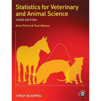 现货 Statistics for Veterinary and Animal Science 3e【中商原版】