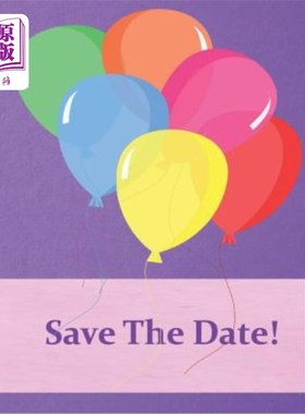 海外直订Save The Date! 保存日期!