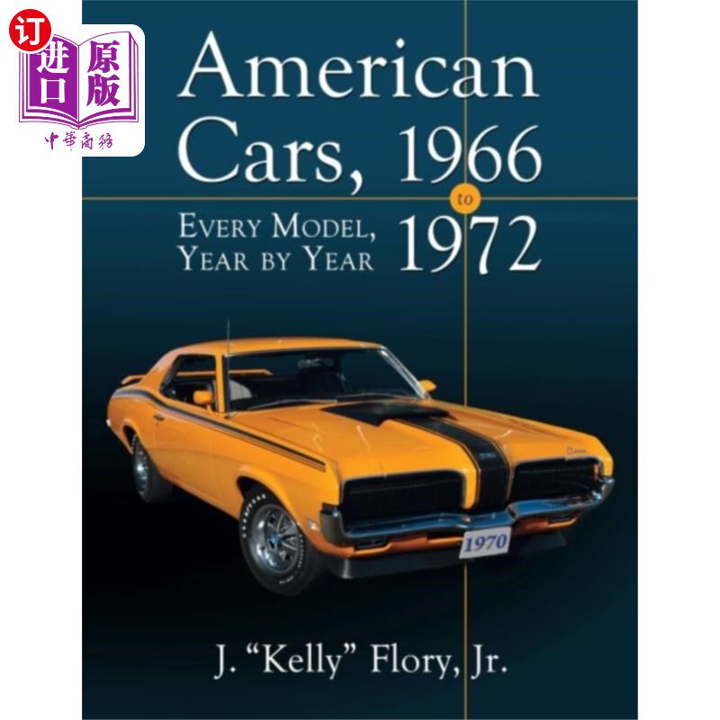 海外直订American Cars, 1966-1972 美国汽车,1966-1972