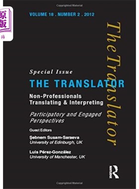 海外直订Non-Professional Translating and Interpreting 非专业翻译和口译