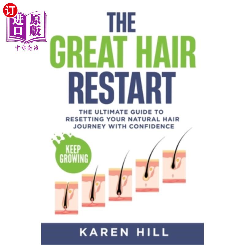 海外直订医药图书the great hair restart: the ultimate guide to
