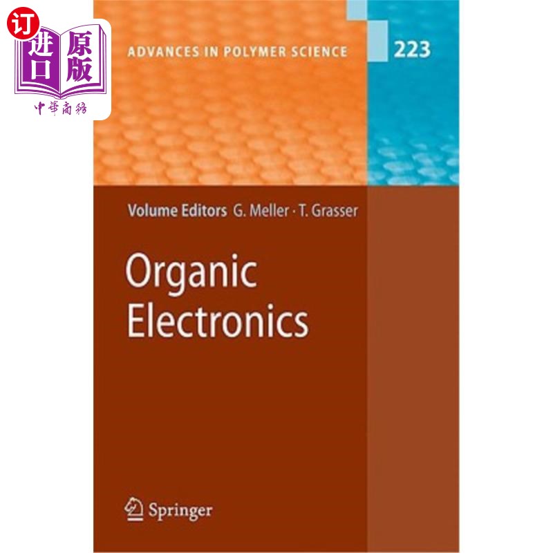海外直订Organic Electronics 有机电子学