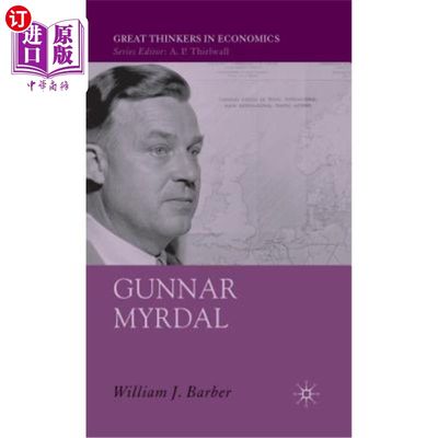 海外直订Gunnar Myrdal: An Intellectual Biography 加纳·默达尔:一本知识分子传记