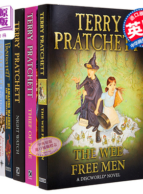 【中商原版】碟形世界系列26-30 五册套装 英文原版畅销科幻小说 Discworld Novel Terry Pratchett 特里普拉切特 猫和少年魔