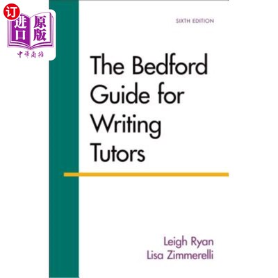 海外直订The Bedford Guide for Writing Tutors 贝德福德写作导师指南