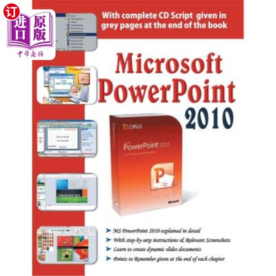 海外直订Microsoft PowerPoint 2010 微软PowerPoint 2010