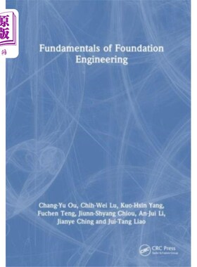 海外直订Fundamentals of Foundation Engineering 基础工程基础