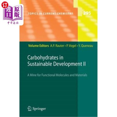 海外直订Carbohydrates in Sustainable Development II 可持续发展中的碳水化合物2