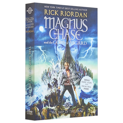 预售 Magnus Chase and the Gods of Asgard#3：The Ship of the Dead 英文原版 马格纳斯与仙宫之神3：死亡之舟【中商原版】