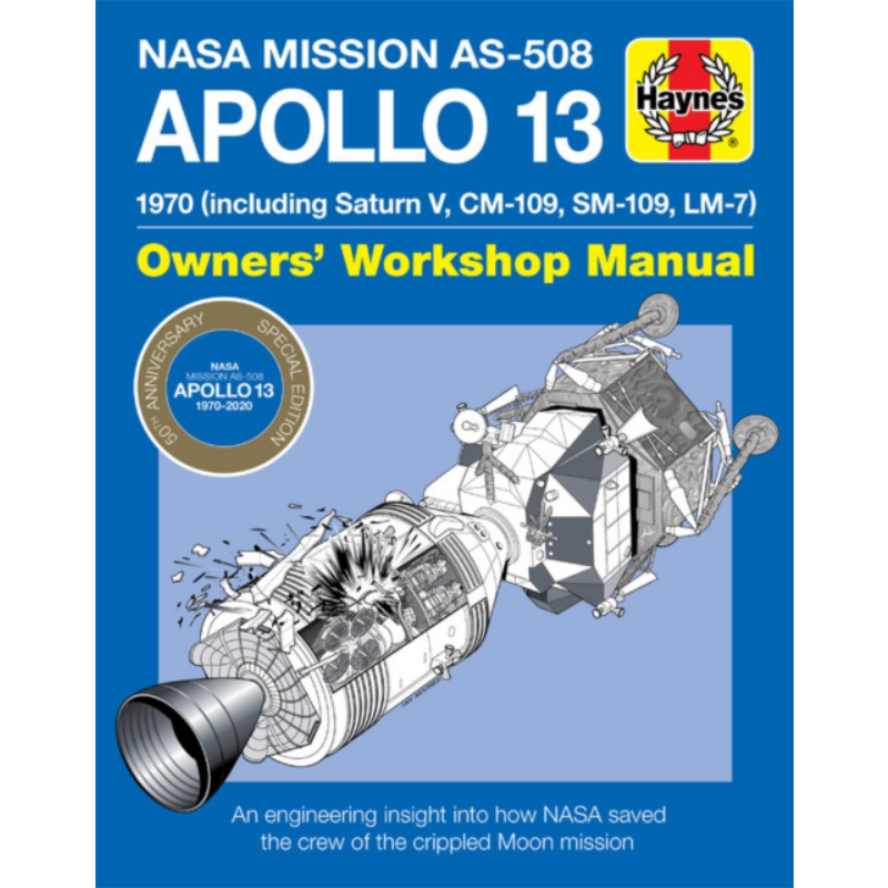 阿波罗13号手册 50周年纪念版 英文原版 Apollo 13 Manual  DavidBaker【中商原版】