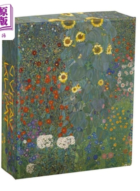 现货 Gardens Gustav Klimt Quicknotes 进口艺术 花园记事本 teNeues【中商原版】