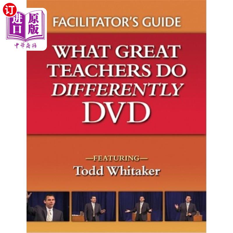 海外直订What Great Teachers Do Differently Facilitator's Guide 导师指南:伟大的老师做不同的事DVD