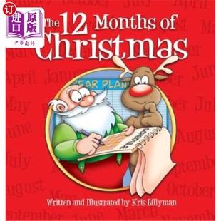 海外直订The Twelve Months Of Christmas (Hardcover): A Whole Year With Santa! 圣诞十二个月（精装版）：圣诞老人一整年