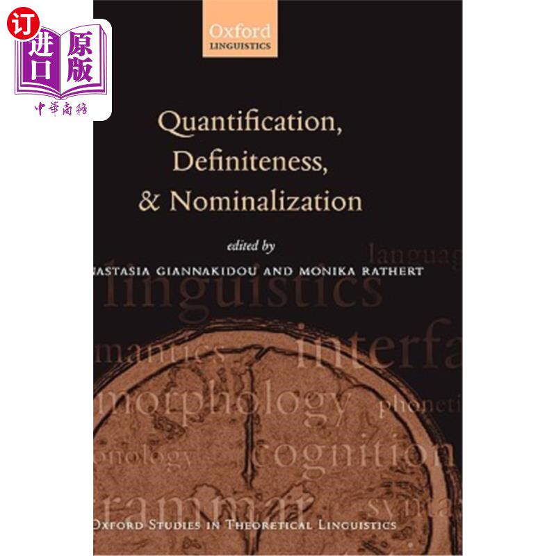 海外直订Quantification, Definiteness, and Nominalization 量化、明确和名物化