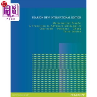 海外直订Mathematical Proofs: A Transition to Advanced Ma... 数学证明:向高等数学的过渡