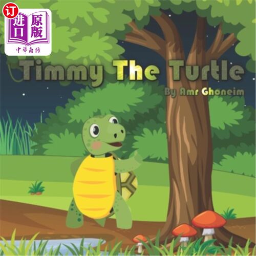 海外直订Timmy The Turtle 小海龟蒂米
