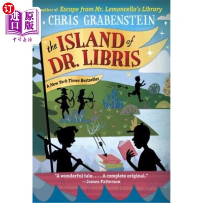 海外直订The Island of Dr. Libris 利布里斯博士岛