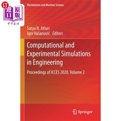 海外直订Computational and Experimental Simulations in En... 工程中的计算与实验模拟