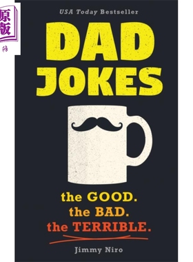 预售 世界谐音梗 冷笑话集 Dad Jokes Good Clean Fun for All Ages 英文原版 Jimmy Niro【中商原版】