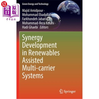 海外直订Synergy Development in Renewables Assisted Multi-Carrier Systems 可再生能源辅助多载波系统的协同发展