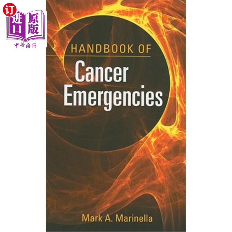 海外直订医药图书Handbook of Cancer Emergencies 癌症紧急情况手册