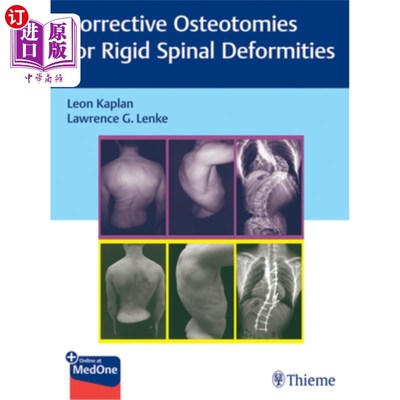 海外直订医药图书Corrective Osteotomies for Rigid Spinal Deformities 刚性脊柱畸形的矫正截骨术