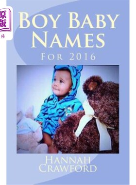海外直订Boy Baby Names: For 2016 男婴名字：2016年