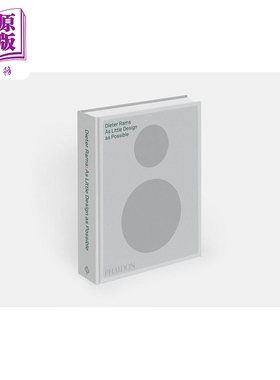 Dieter Rams 进口艺术 迪特拉姆斯 Phaidon Press【中商原版】