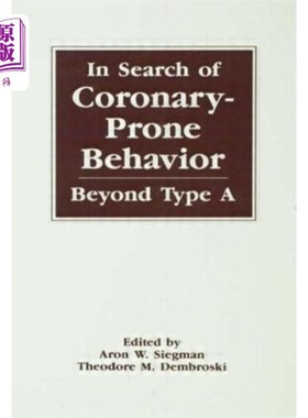 海外直订医药图书In Search of Coronary-prone Behavior 寻找冠状动脉倾向的行为