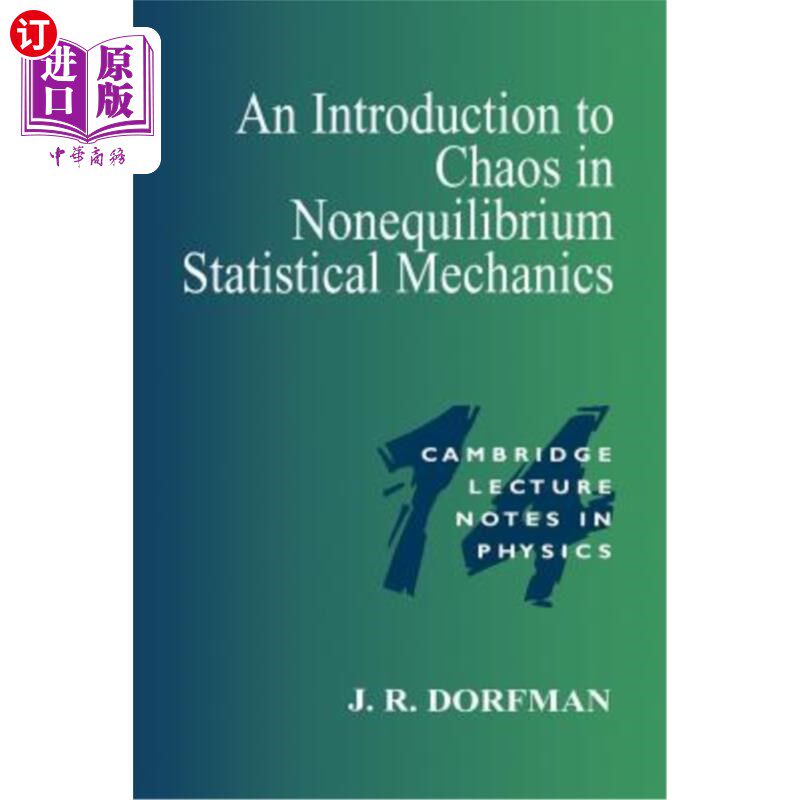 海外直订An Introduction to Chaos in Nonequilibrium Statistical Mechanics 非平衡统计力学中的混沌