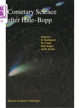海外直订Cometary Science After Hale-Bopp: Volume 2 Proceedings of Iau Colloquium 186 21- 海尔-波普之后的彗星科学:第