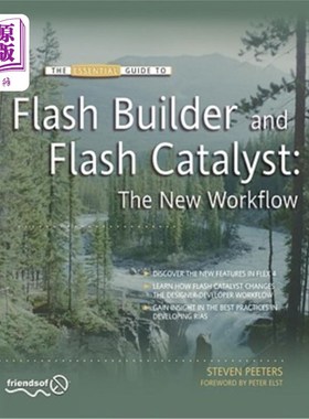 海外直订Flash Builder and Flash Catalyst: The New Workflow Flash Builder和Flash Catalyst:新的工作流程