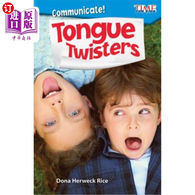 海外直订Communicate! Tongue Twisters 沟通!绕口令