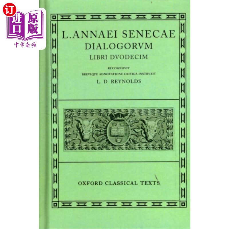 海外直订Seneca Dialogues 塞内加对话